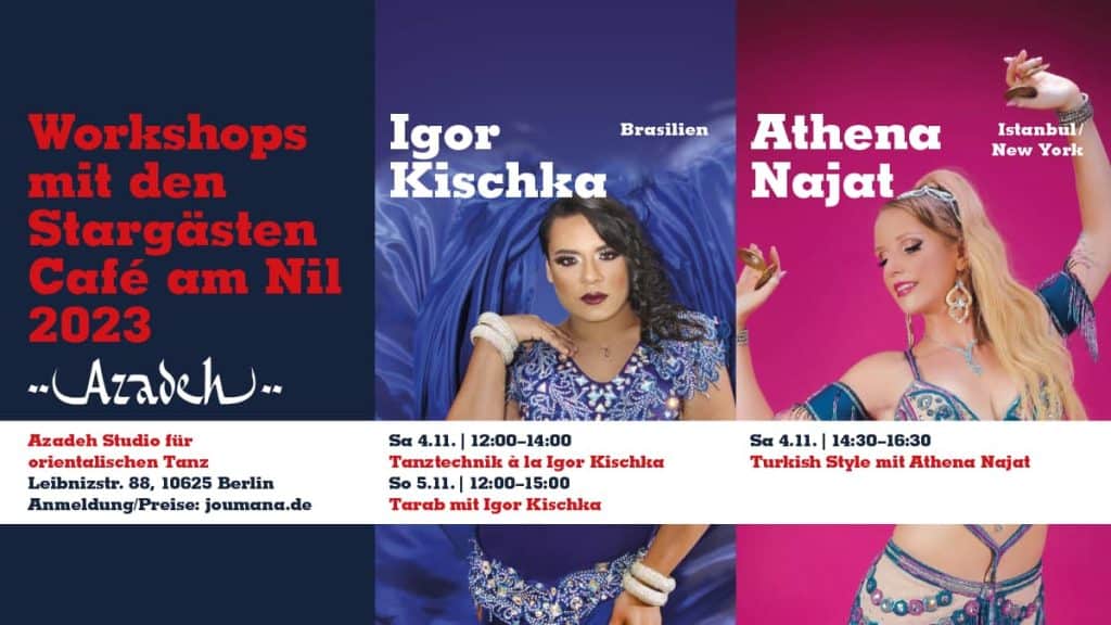 Athena Najat teaching in Berlin